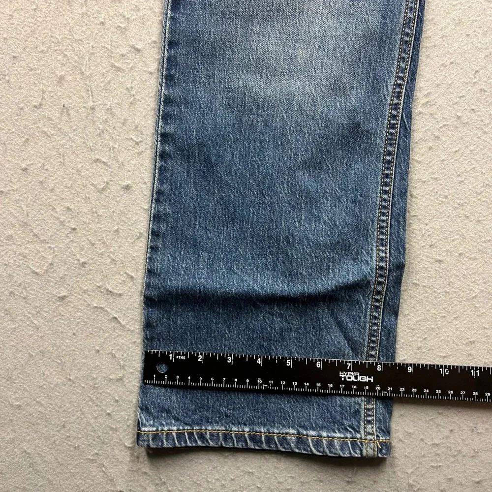 Levis 527 Slim Bootcut Jeans Mens W30 L30 Medium Wash Blue Denim 05527-0655
